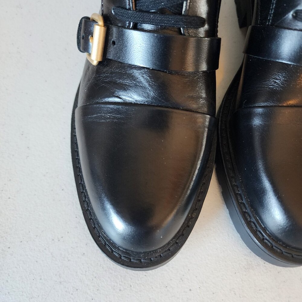 All Saints Combat Boots "LIKE NEW" - Picture 4 of 16